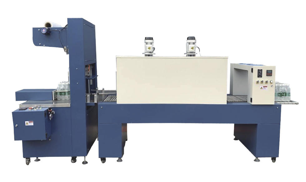 Wood shrink wrapping machine